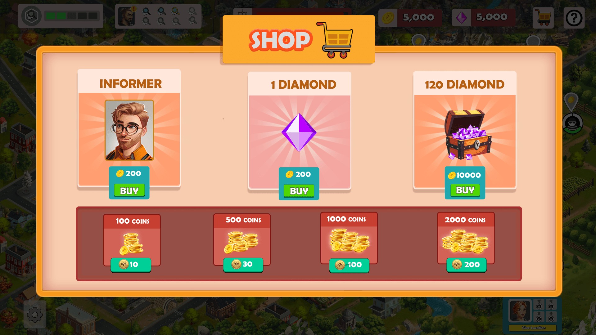 Monster Titans Marketplace