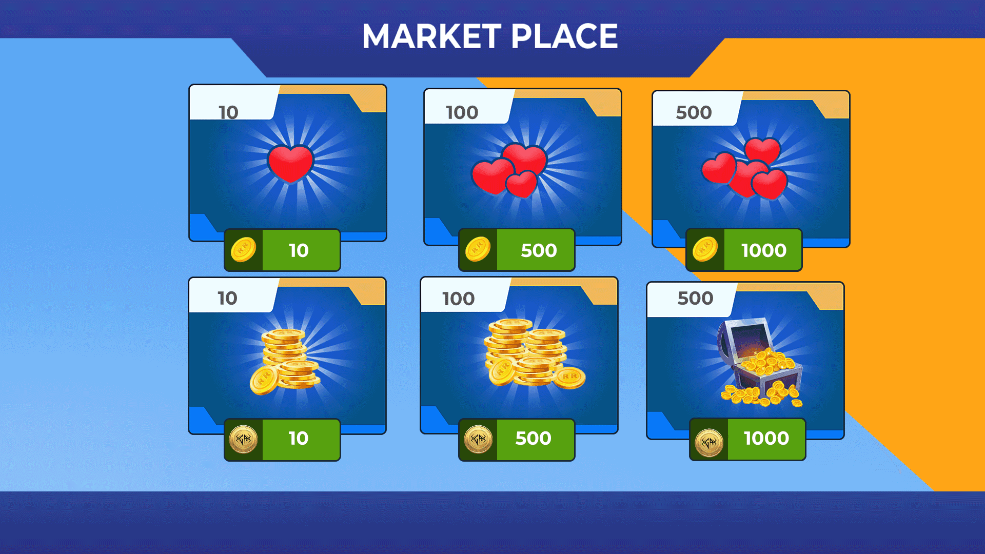 Monster Titans Marketplace