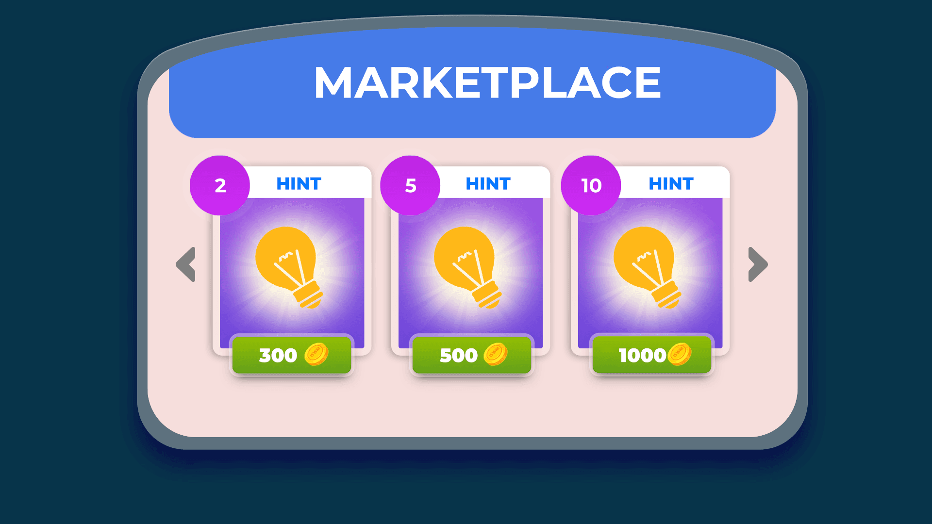 Word Weaver Mania Marketplace